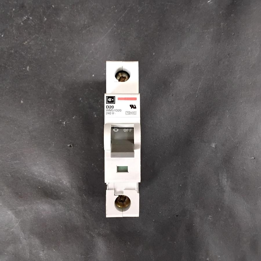 Used CUTLER-HAMMER WMS1D20 CIRCUIT BREAKER ($15 OBO)