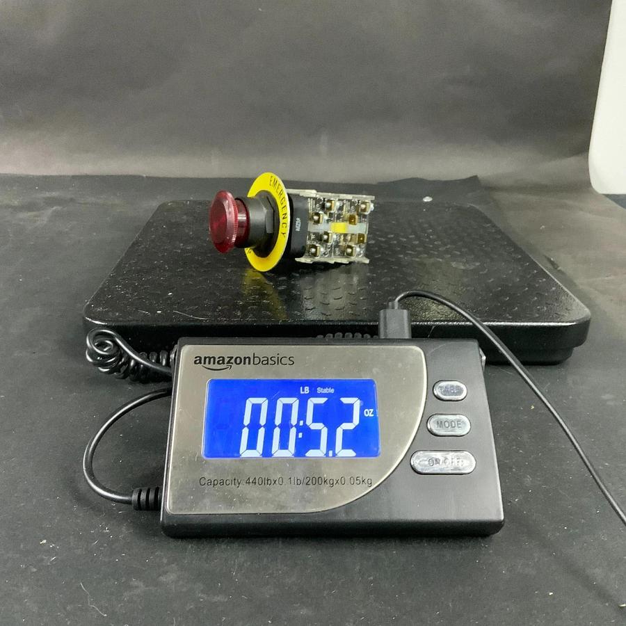 Used ALLEN BRADLEY 800H-FRXTQH24RA1 RED PUSHBUTTON ($40 OBO)