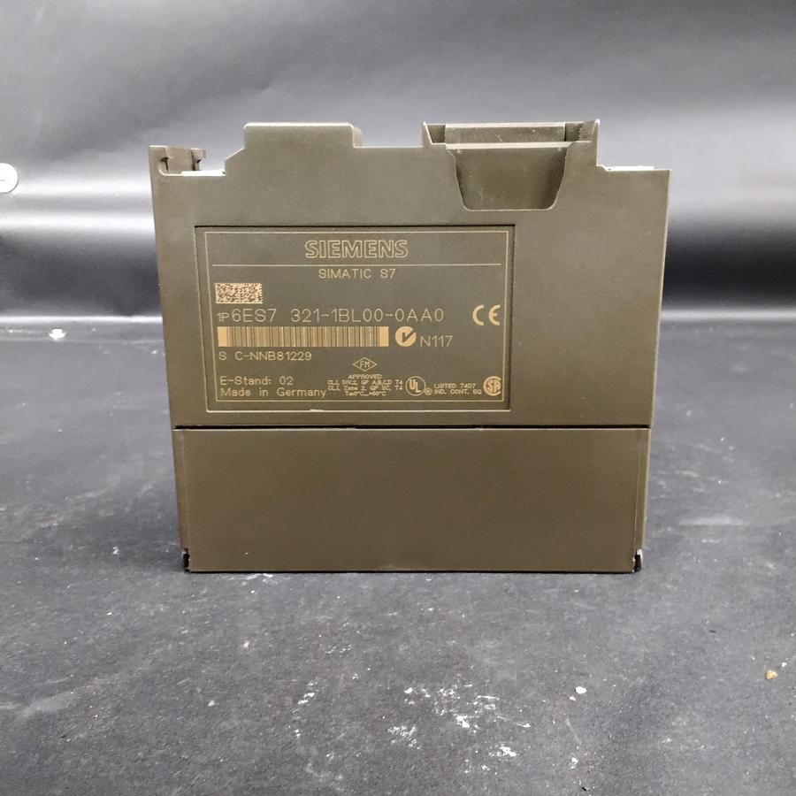 Used SIEMENS SIMATIC S7 6ES7 321-1BL00-0AA0 INPUT MODULE ($17 OBO)