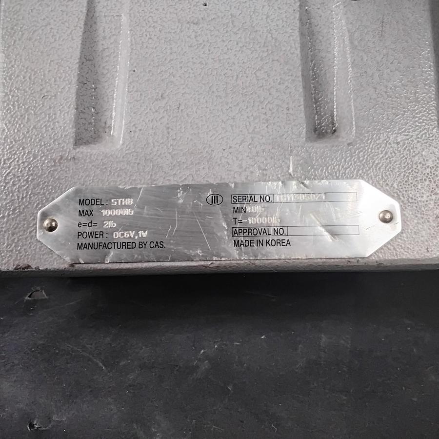 Used CAS CASTON II 5THB 10,000 LBS HANGING CRANE SCALE