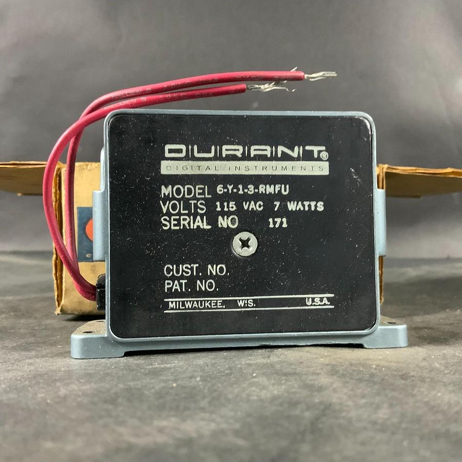 DURANT 6-Y-1-3-RMFU COUNTER ($100 OBO)