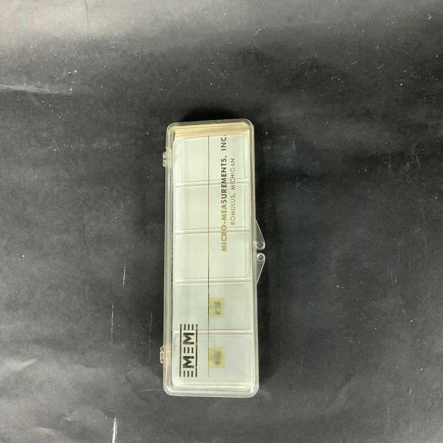 Used MICRO-MEASUREMENTS EA-13-090EF-120 PRECISION STRAIN GAUGE - LOT OF 2 ($10 OBO)