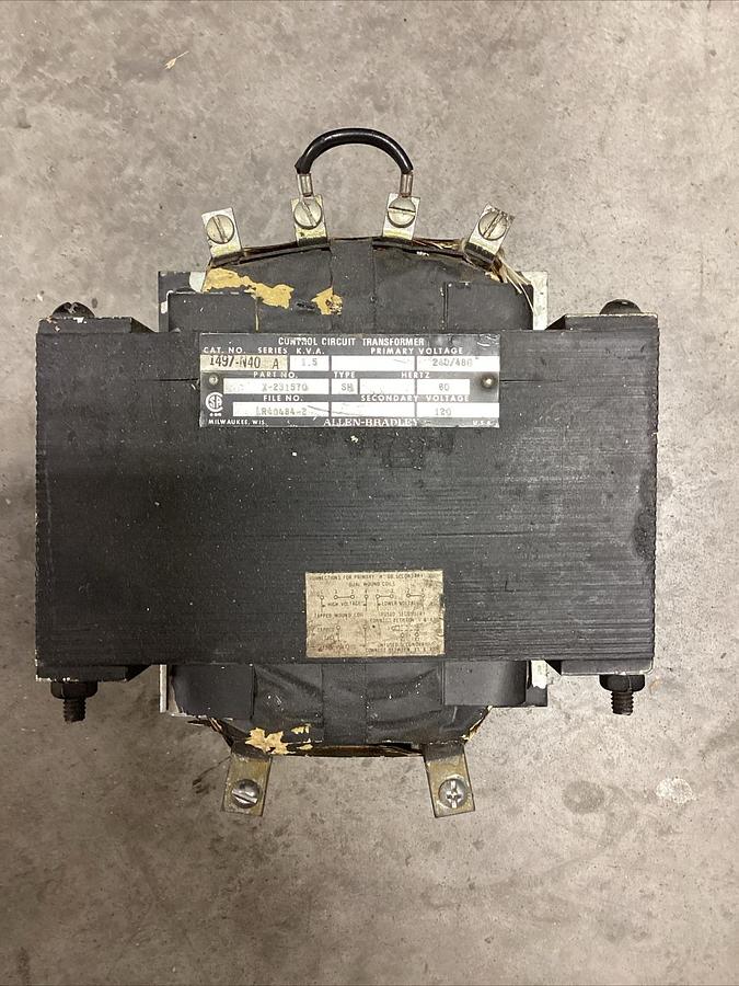 Used ALLEN BRADLEY 1497-N11 SERIES A TRANSFORMER ($45 OBO)