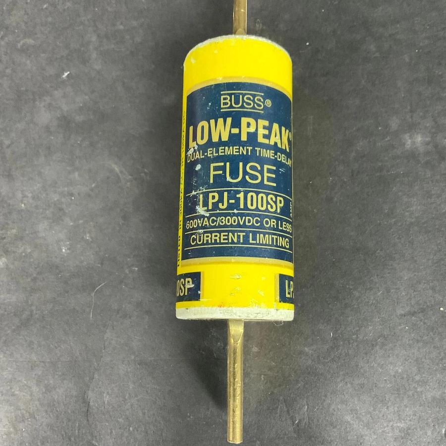 Refurbished BUSSMANN LPJ-100SP LOW PEAK FUSE ($19 OBO) - REFURBISHED