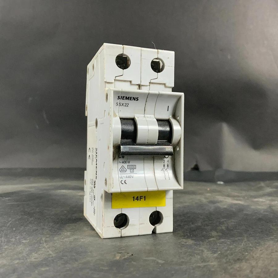 Used SIEMENS 5SX22 C6 CIRCUIT BREAKER ($12 OBO)