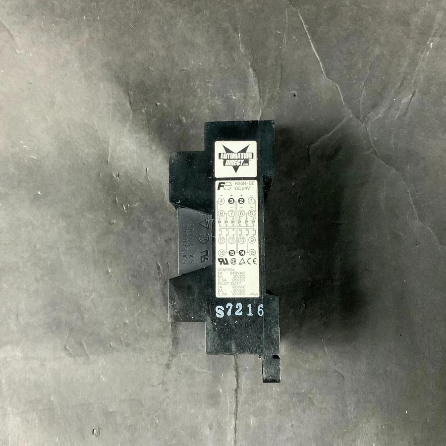 Used AUTOMATION DIRECT RS6N-DE CARD RELAY ($15 OBO)