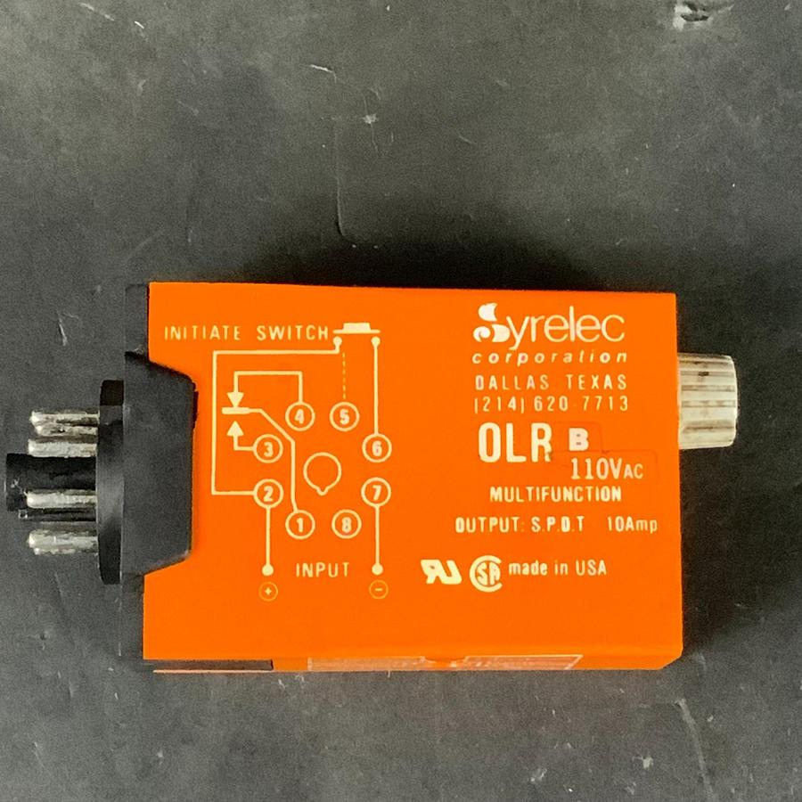 Used SYRELEC OLR SERIES B Time Relay Multifunction ($35 OBO)