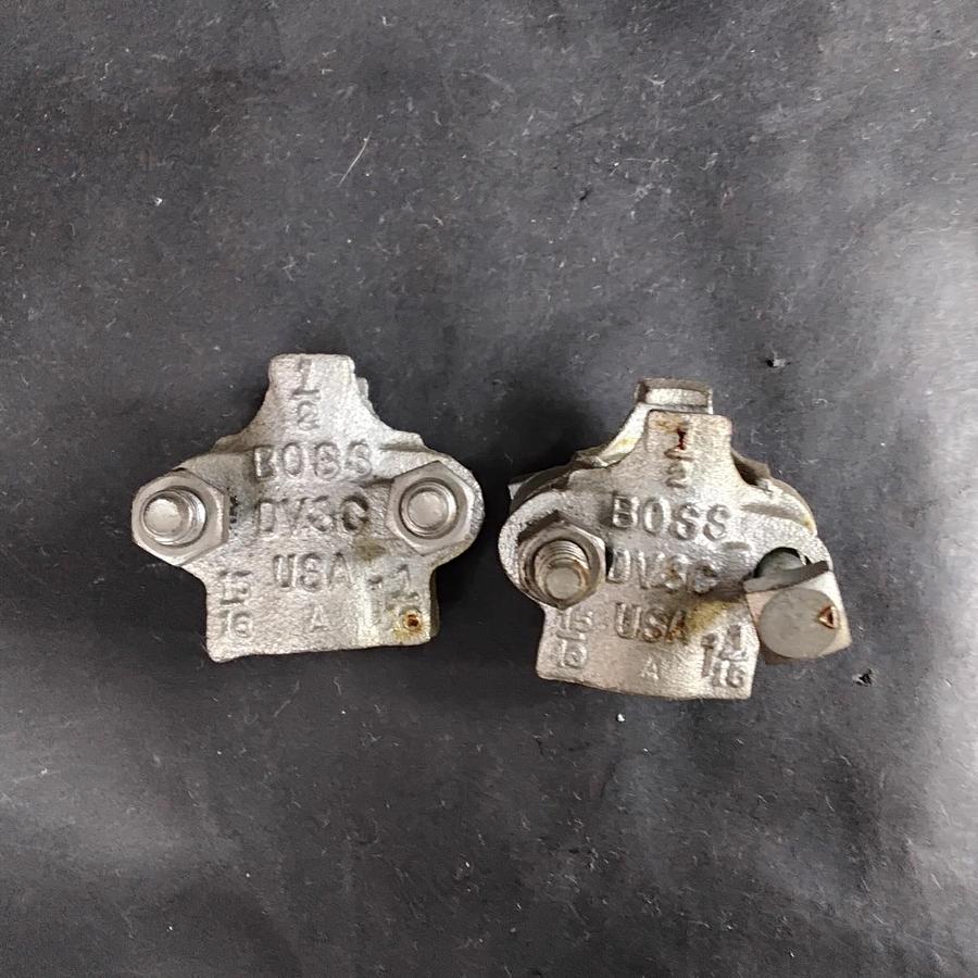 Used DIXON BOSS 1/2" INTERLOCKING HOSE CLAMPS ($10/EACH OBO)