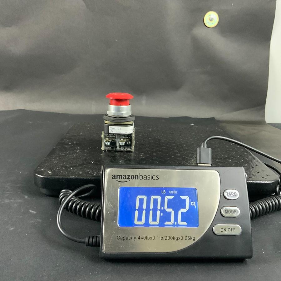 Used ALLEN BRADLEY 800T-FX A5 RED NON-ILLUMINATED PUSH BUTTON ($70 OBO)