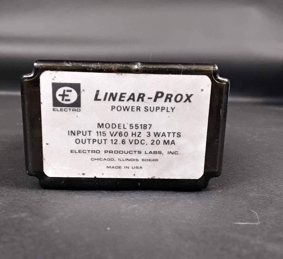 Used ELECTRO CORPORATION MINI PROX RELAY55187 ($50 OBO)