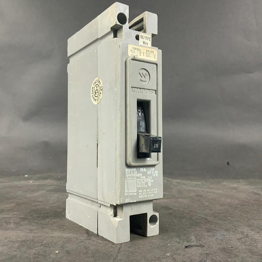 Used WESTINGHOUSE HFB1015 CIRCUIT BREAKER ($40 OBO)
