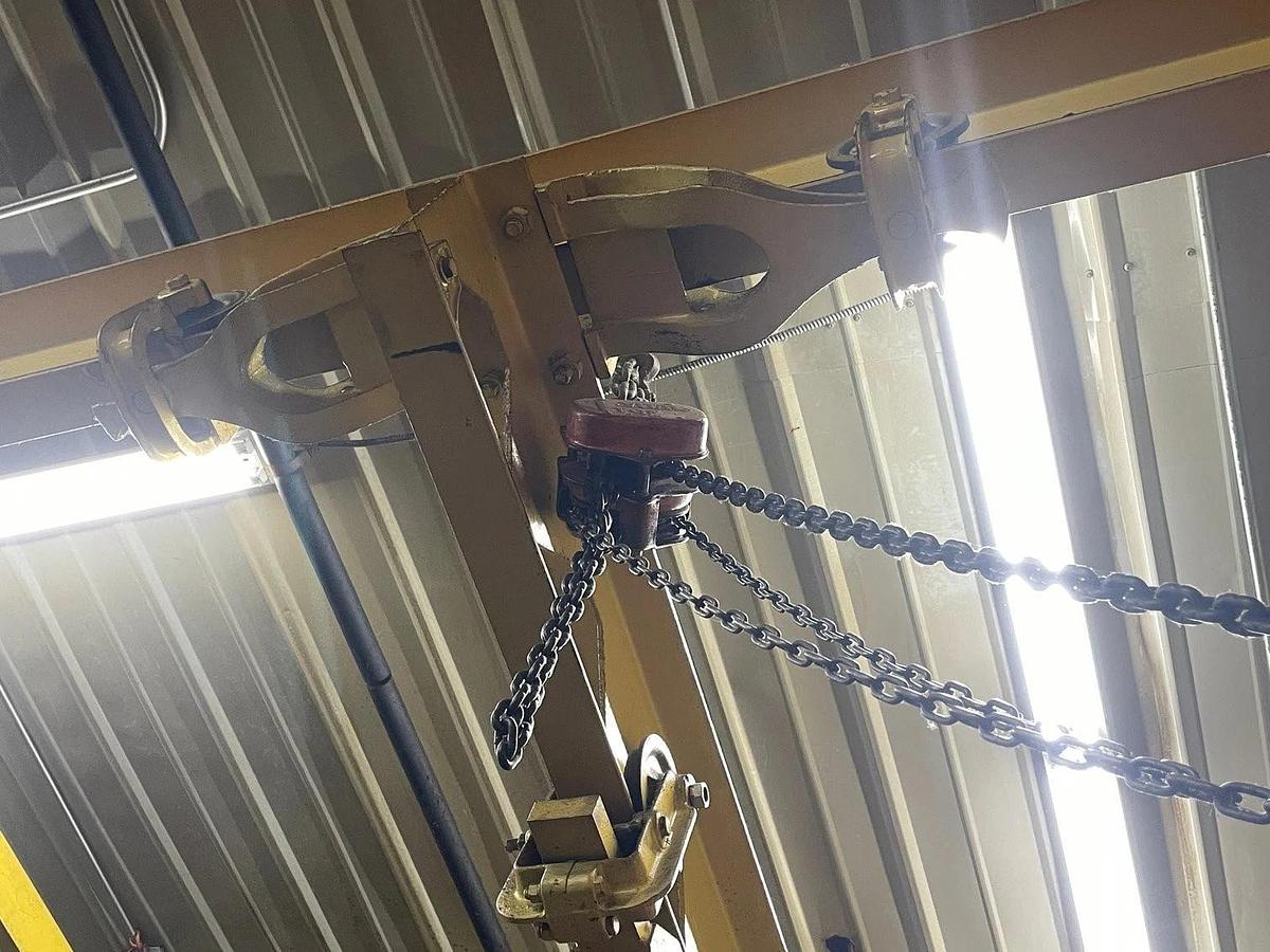 Used Freestanding Bridge Crane - 18'L x 10'W x 11'T - 2 Ton Capacity - ($23,000 OBO)