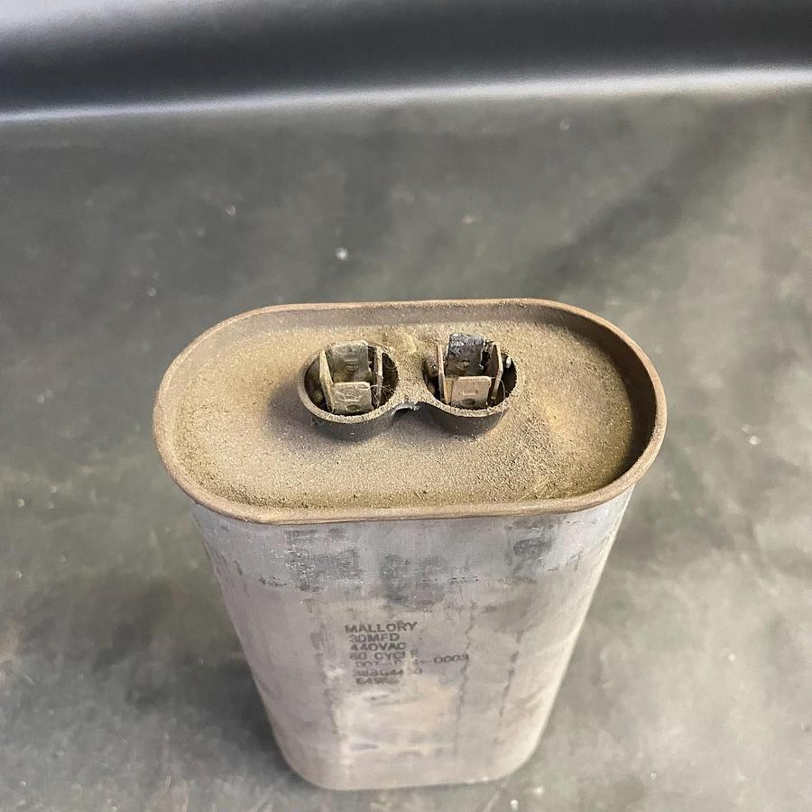 Used MALLORY 38BG4430 CAPACITOR