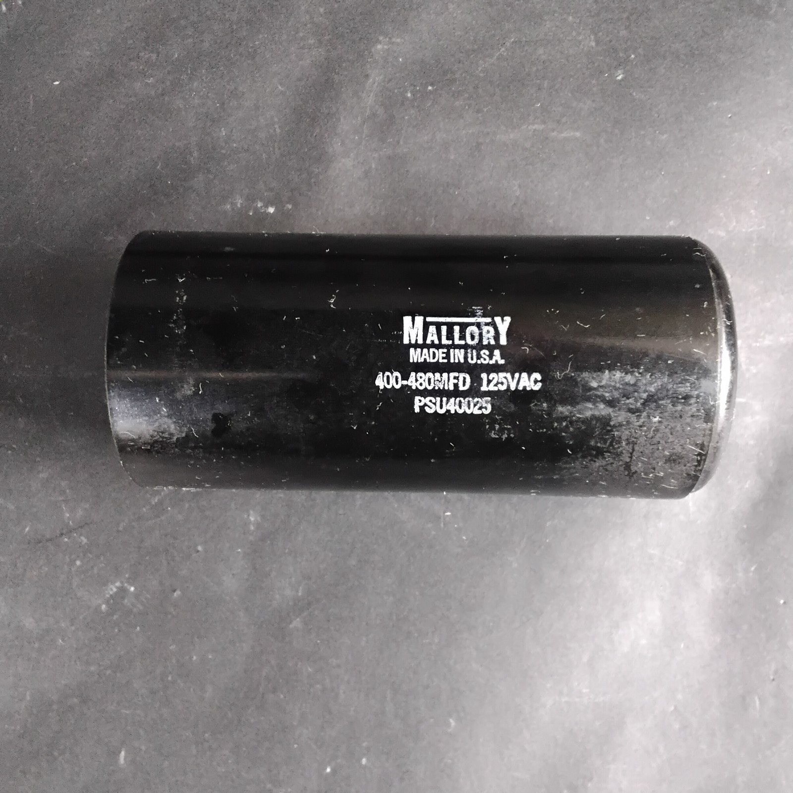 Used MALLORY PSU40025 CAPACITOR ($35 OBO)
