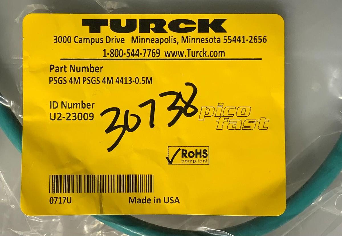 TURCK PSGS 4M 4413-0.5M ($49.99 OBO)