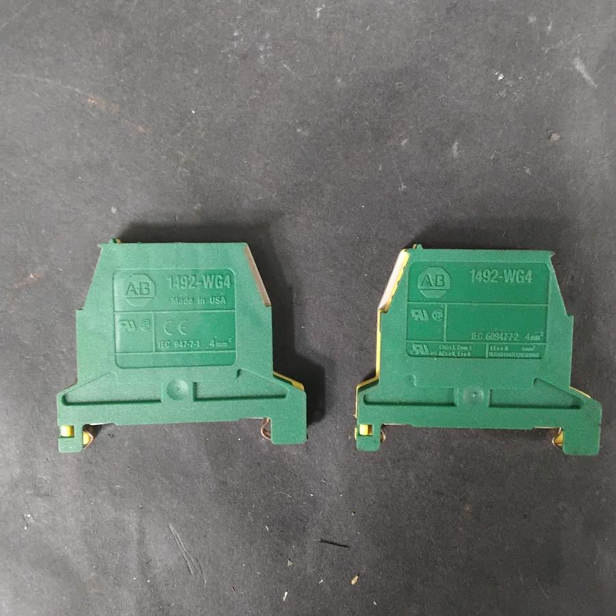 Used ALLEN BRADLEY 1492-WG4 TERMINAL BLOCKS - GROUP OF 2 ($10 OBO)