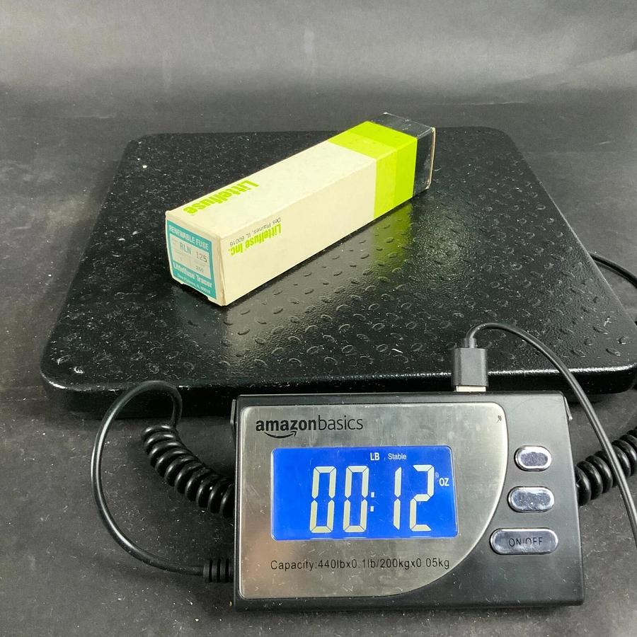 LITTELFUSE RLN-125 RENEWABLE FUSE ($50 OBO)