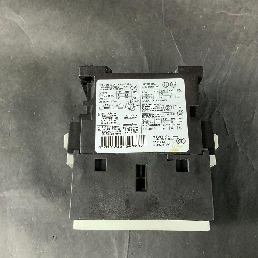 Used SIEMENS 3RT10 25-1A 220/240V CONTACTOR ($30 OBO)