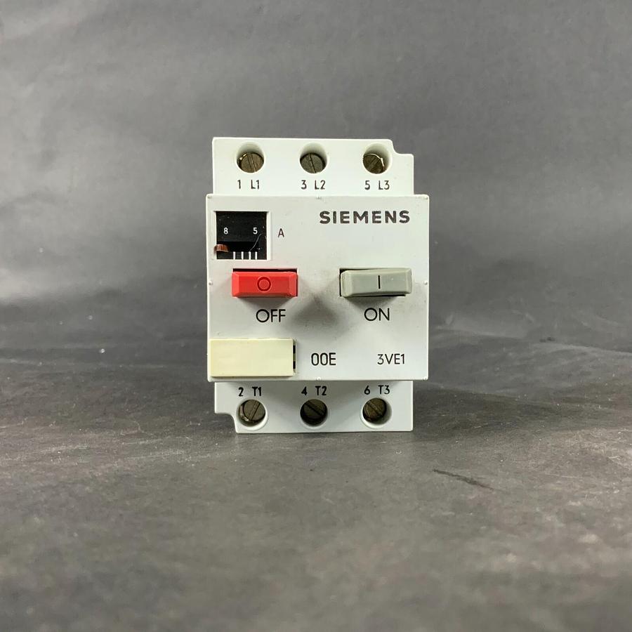 Used SIEMENS 3VE1000-8K MOTOR STARTER ($10 OBO)
