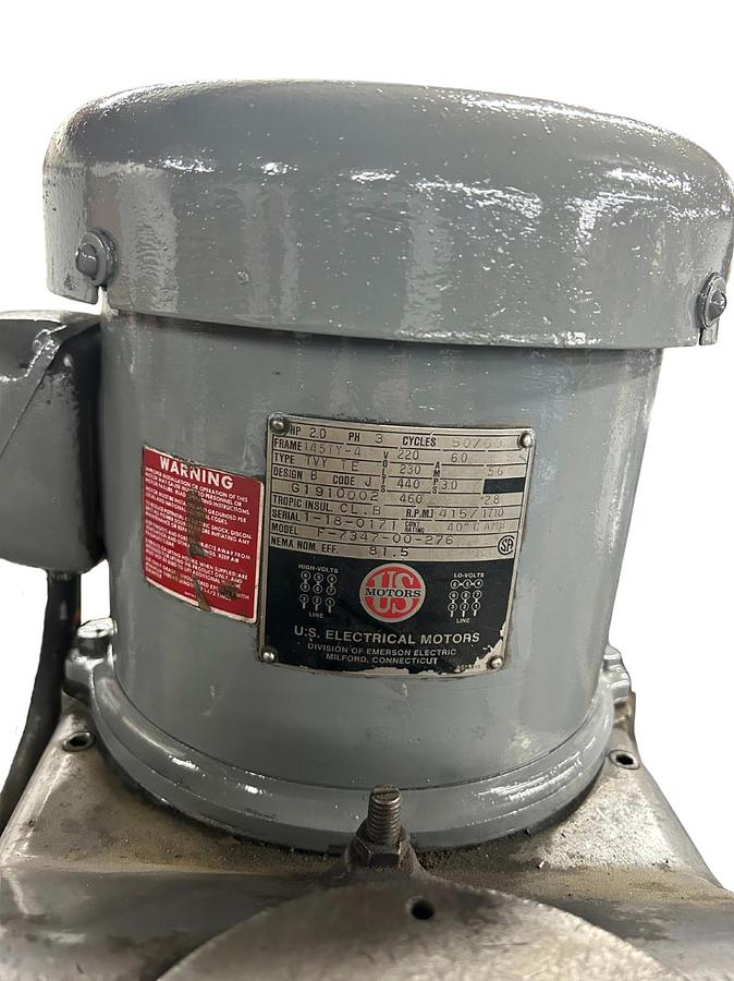 Used Bridgeport Vertical Mill - J245-8 86 - 9"x42" Table