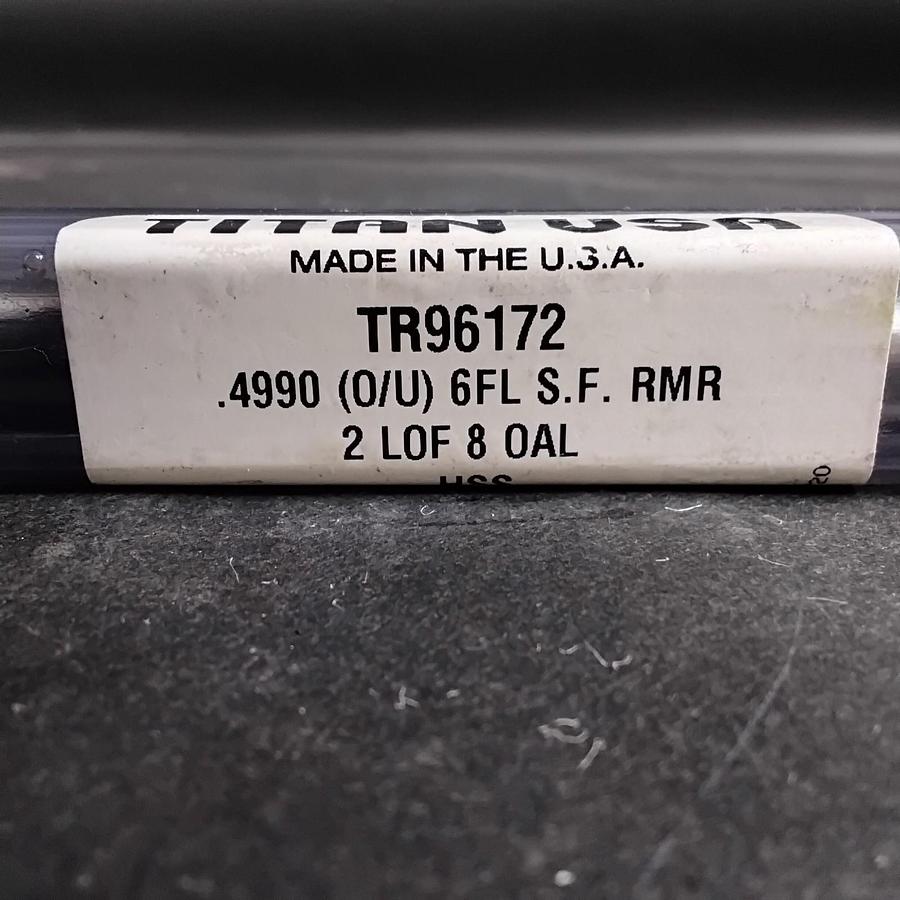 Used TITAN TR96172 .4990 CHUCK REAMER ($25 OBO)