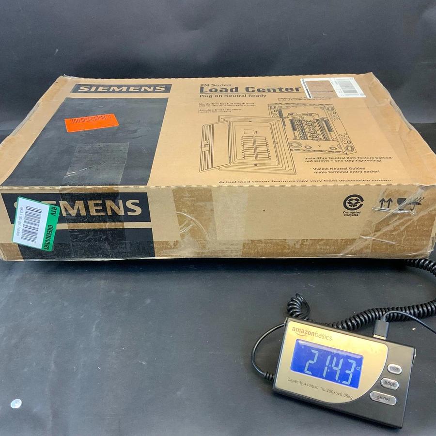 SIEMENS SN2040L1125 MAIN LUG LOAD CENTER ($100 OBO)
