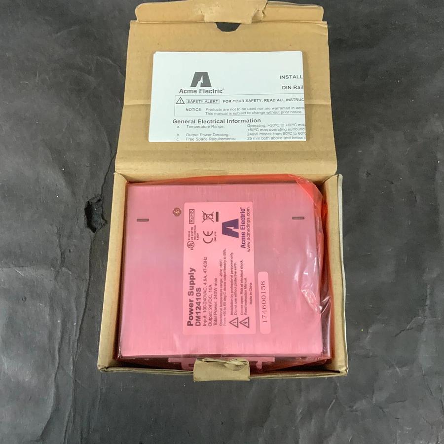 ACME ELECTRIC DM12410S POWER SUPPLY ($45 OBO)