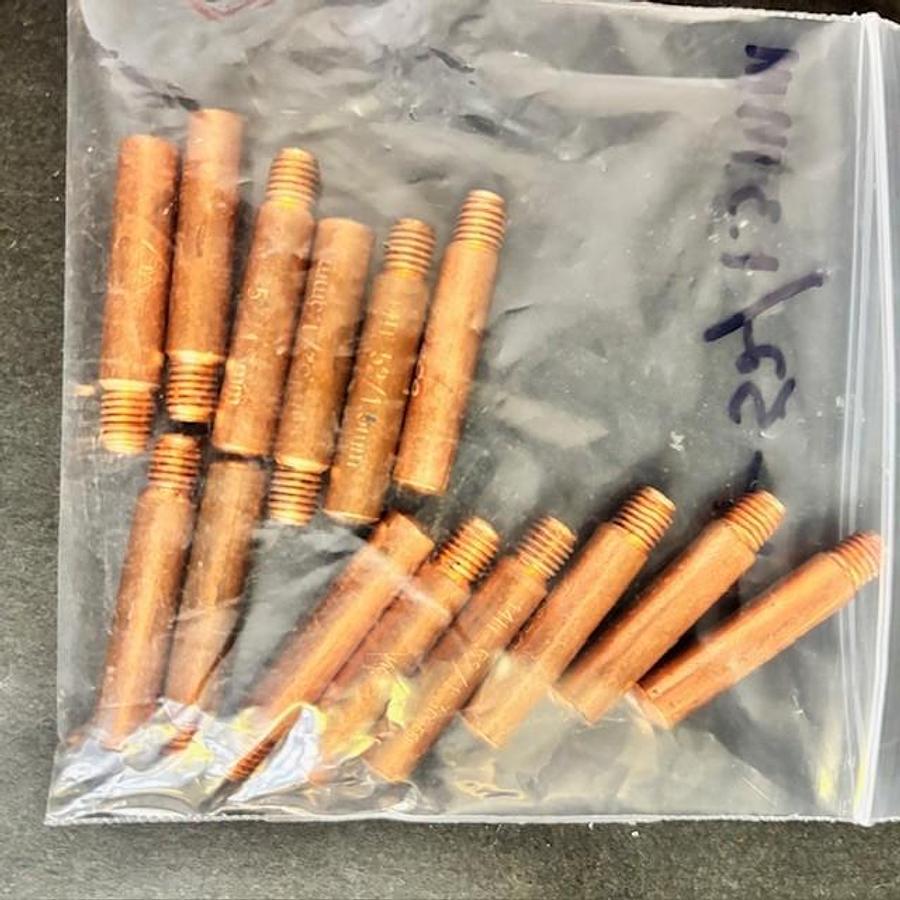 Used TWECO 14H-52/1.33MM CONTACT TIPS PACK OF 14