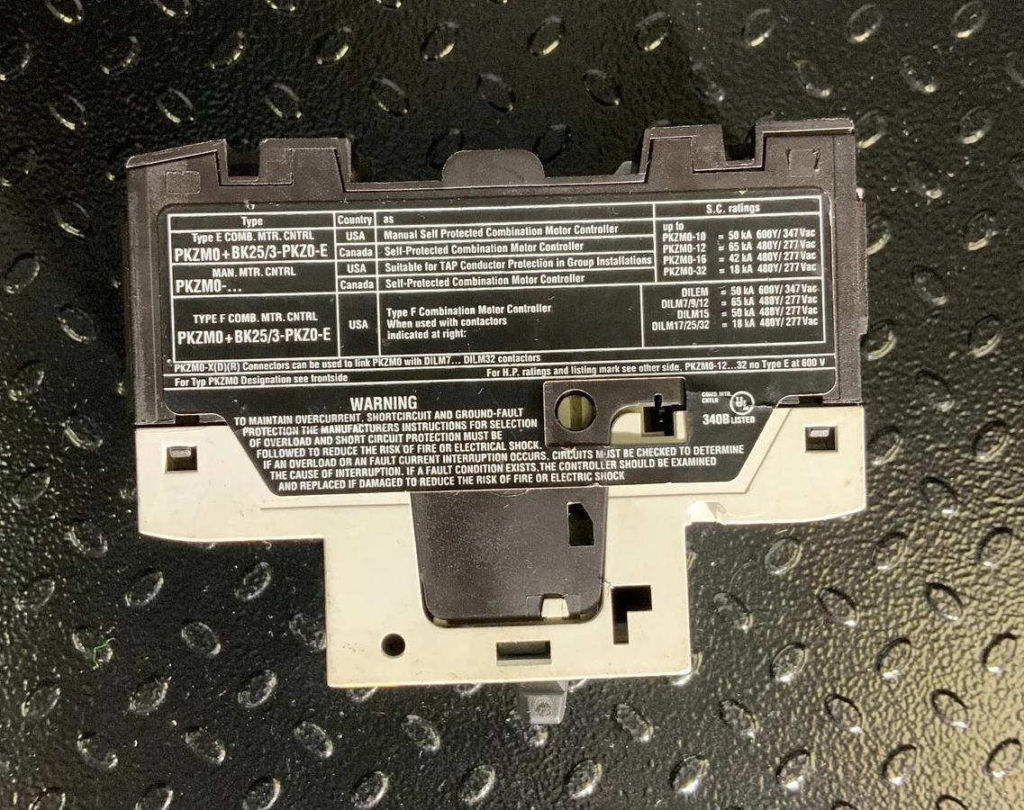 Used MOELLER PKZM0-4 ($34.99 OBO)