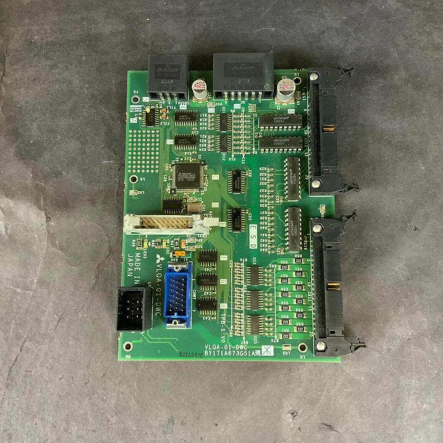 Used MITSUBISHI VLQA-01-DWC BY171A673G51A PC BOARD ($100 OBO)