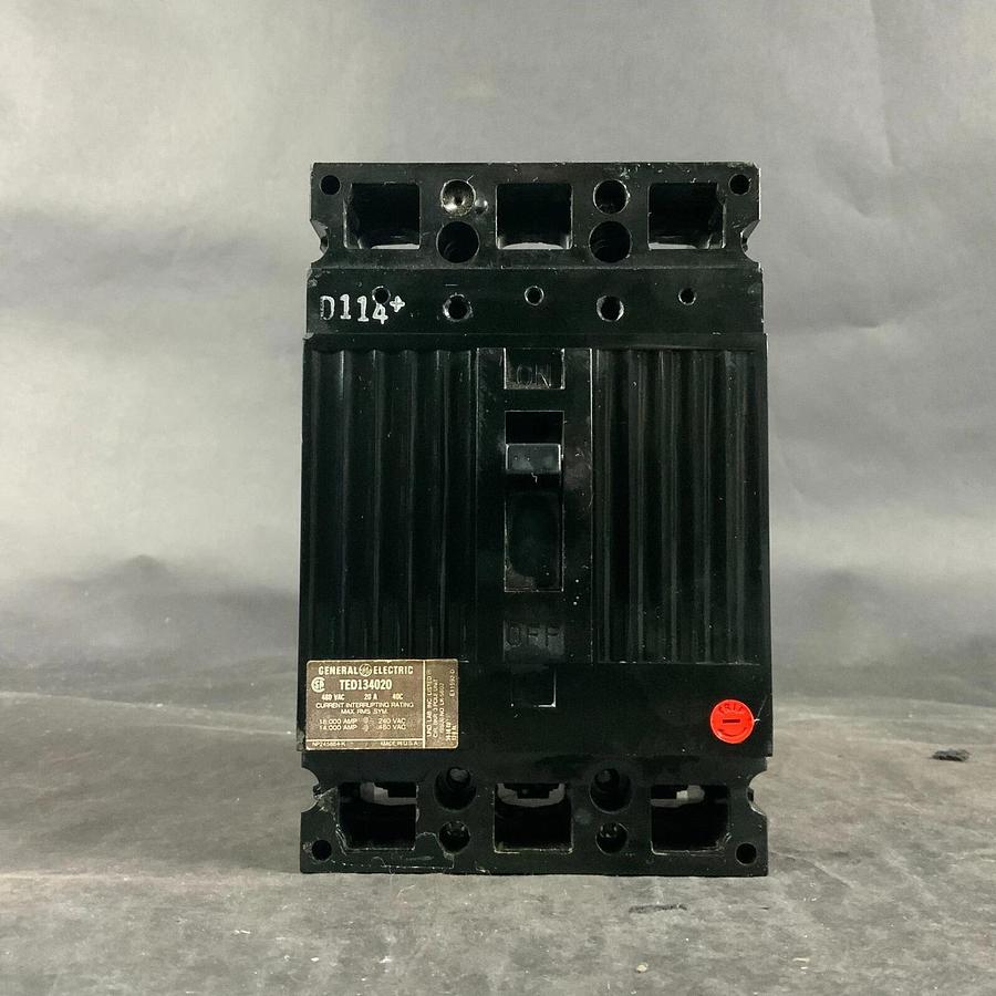 Used GENERAL ELECTRIC TED134020 CIRCUIT BREAKER ($35 OBO)