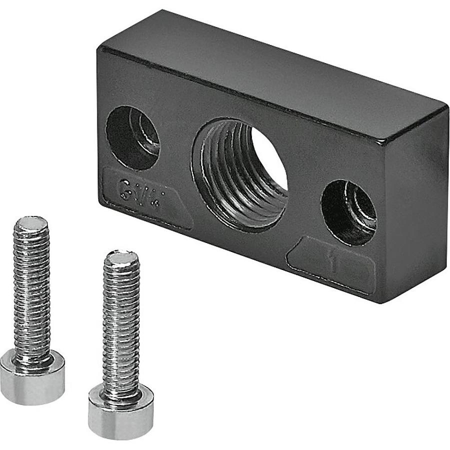 FESTO PBL-1/4-D-MIDI-R-NPT:RE SUB-BASE FOR D-SERIES SERVICE UNITS 1/4 NPT 00546537