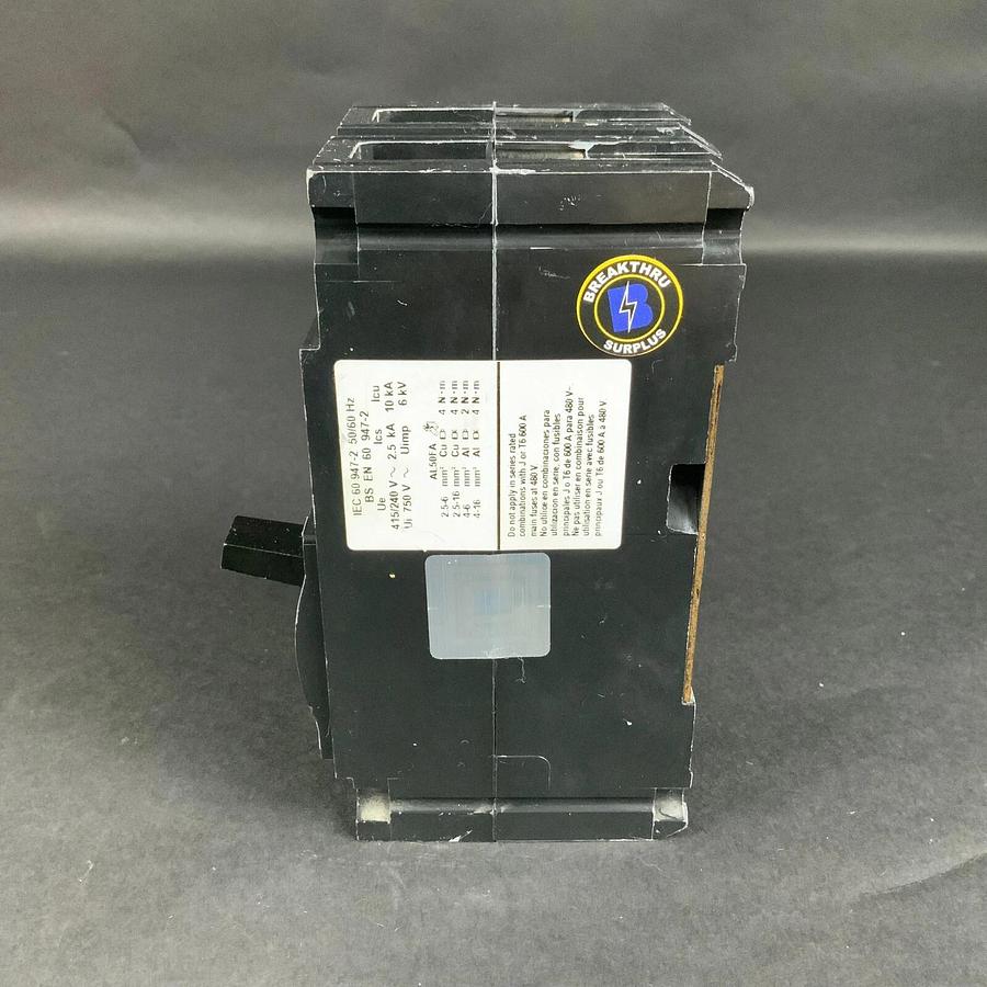 Used SQUARE D FAL240151202 CIRCUIT BREAKER