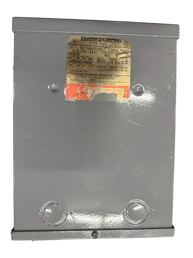 Used Square D CAT NO. 2S1F Transformer - 2kVA - ($150 OBO)