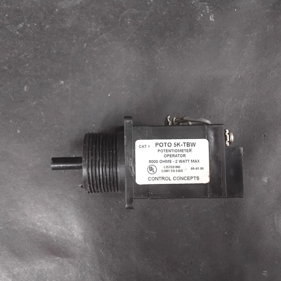 Used CONTROL CONCEPTS 5000 OHMS POTENTIOMETER ($13 OBO)