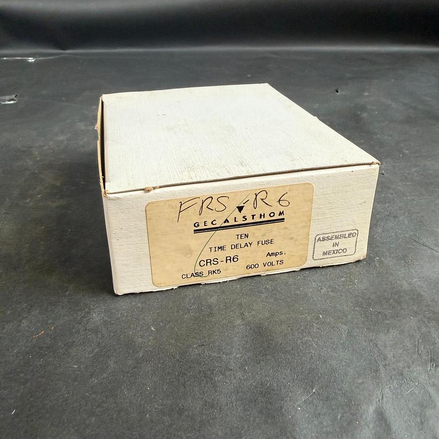 GEC ALSTHOM CRS-R6 TIME DELAY FUSE - SET OF 10
