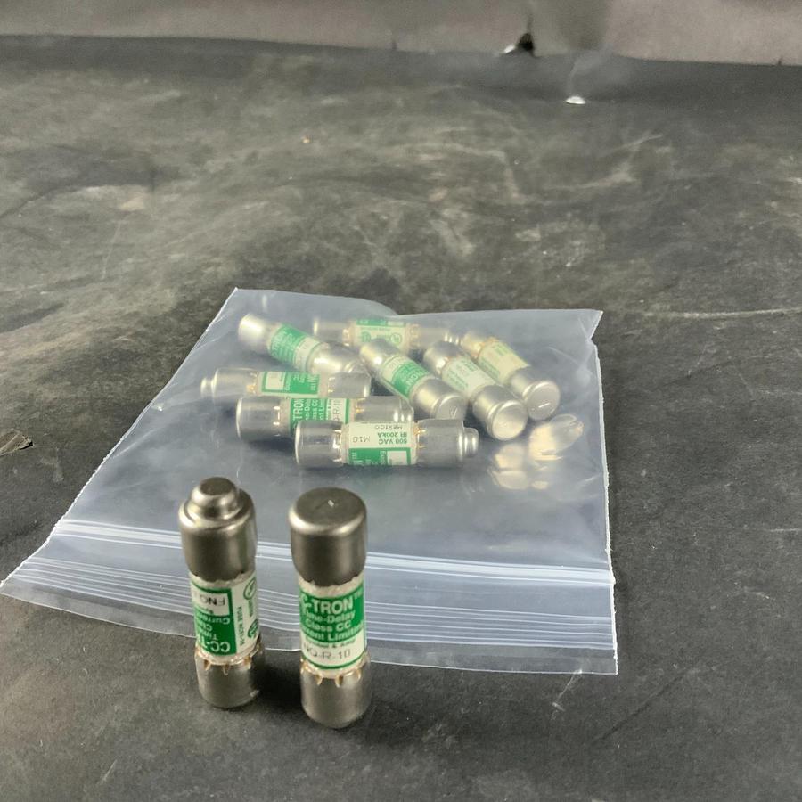 Used BUSSMANN FNQ-R-10 FUSE - LOT OF 10 ($30 OBO)