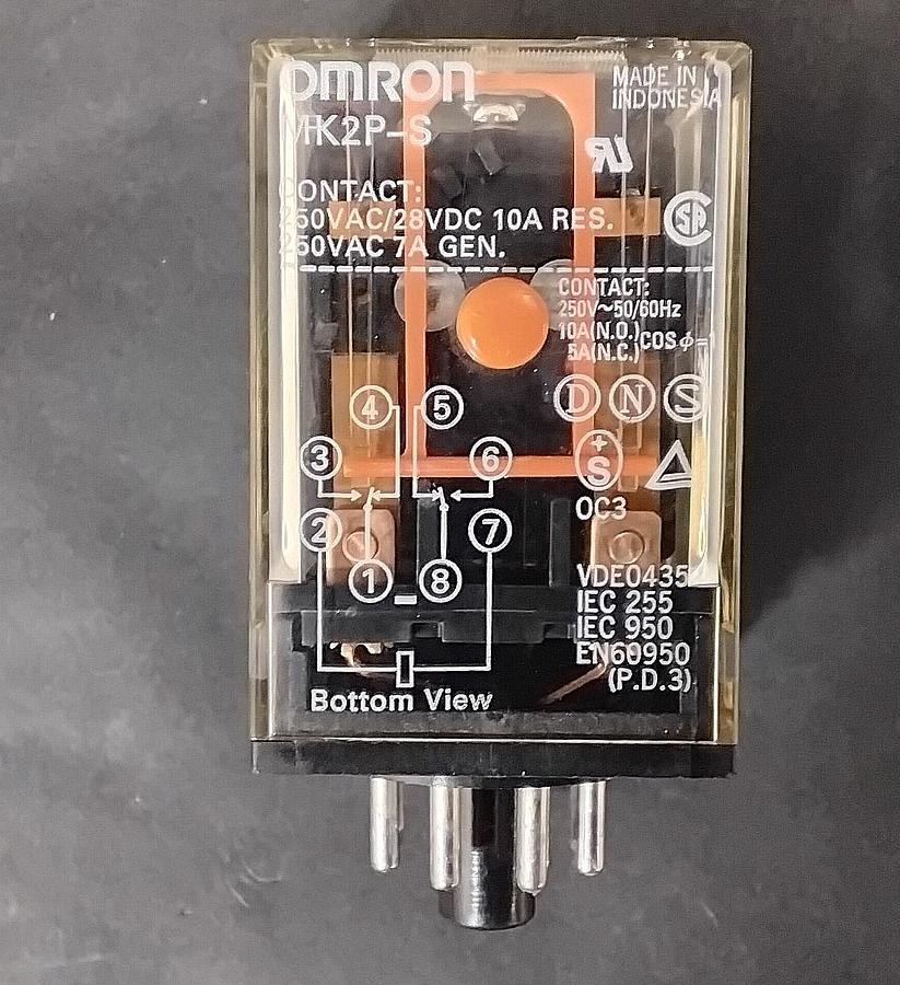 Used OMRON MK2PS 120 VAC RELAY ($12 OBO)