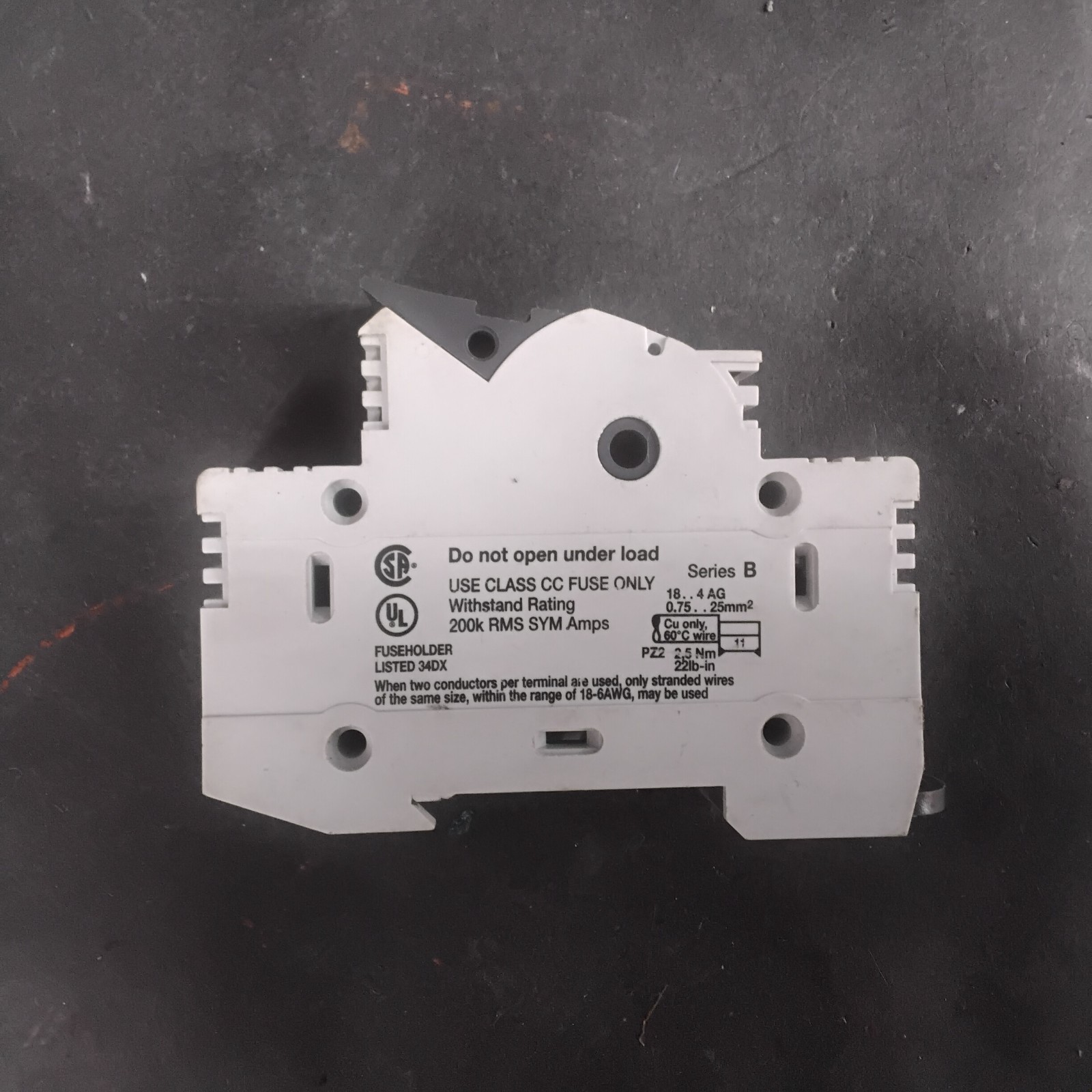 Used ALLEN BRADLEY 1492-FB1C30 SERIES B FUSE HOLDER ($10 OBO)