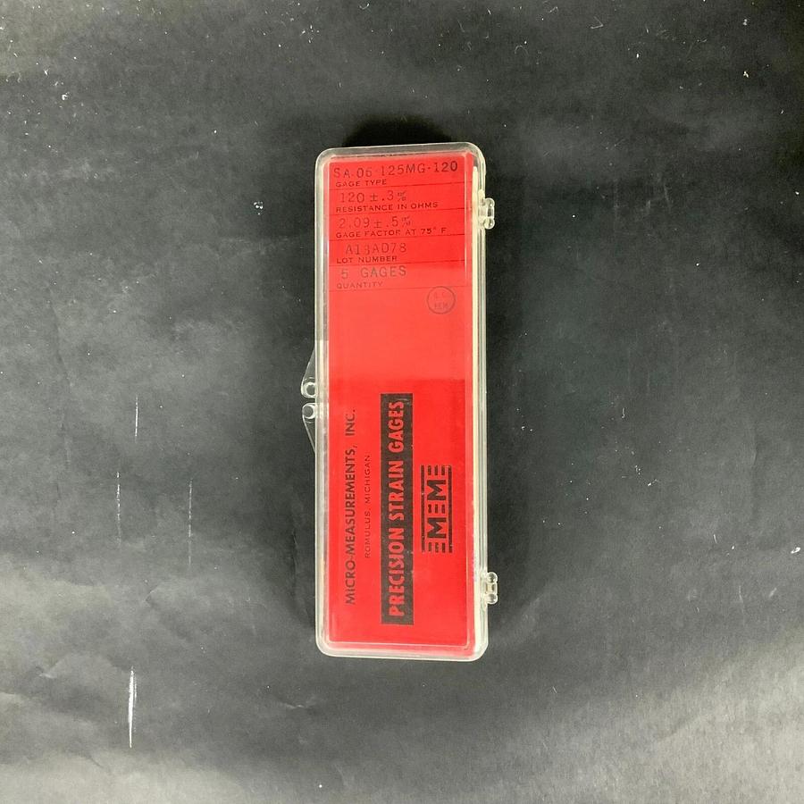 MICRO-MEASUREMENTS SA-06-125MG-120 PRECISION STRAIN GAUGE - BOX OF 5 ($25 OBO)