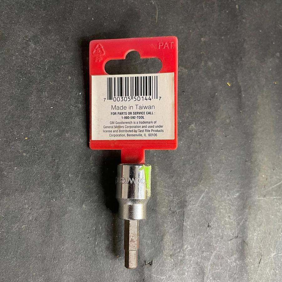 GOODWRENCH GM8167 3/8” DRIVE 7/32” HEX - BIT SOCKET