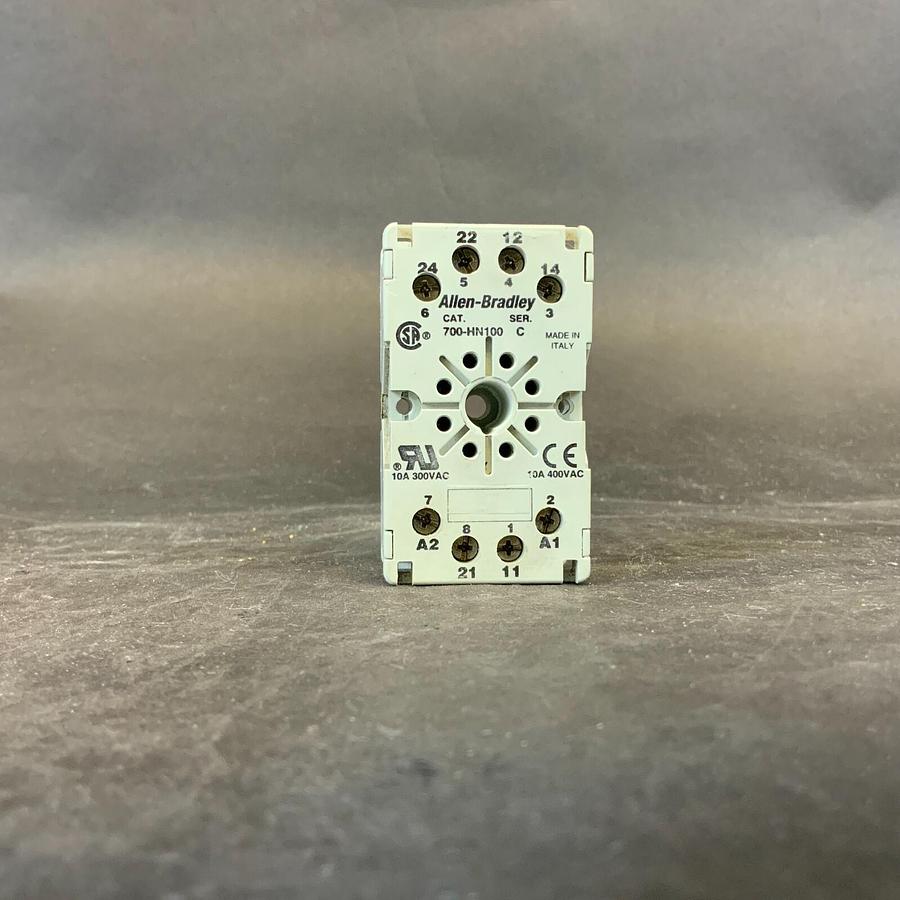 Used ALLEN BRADLEY 700-HN100 C RELAY SOCKET ($7 OBO)