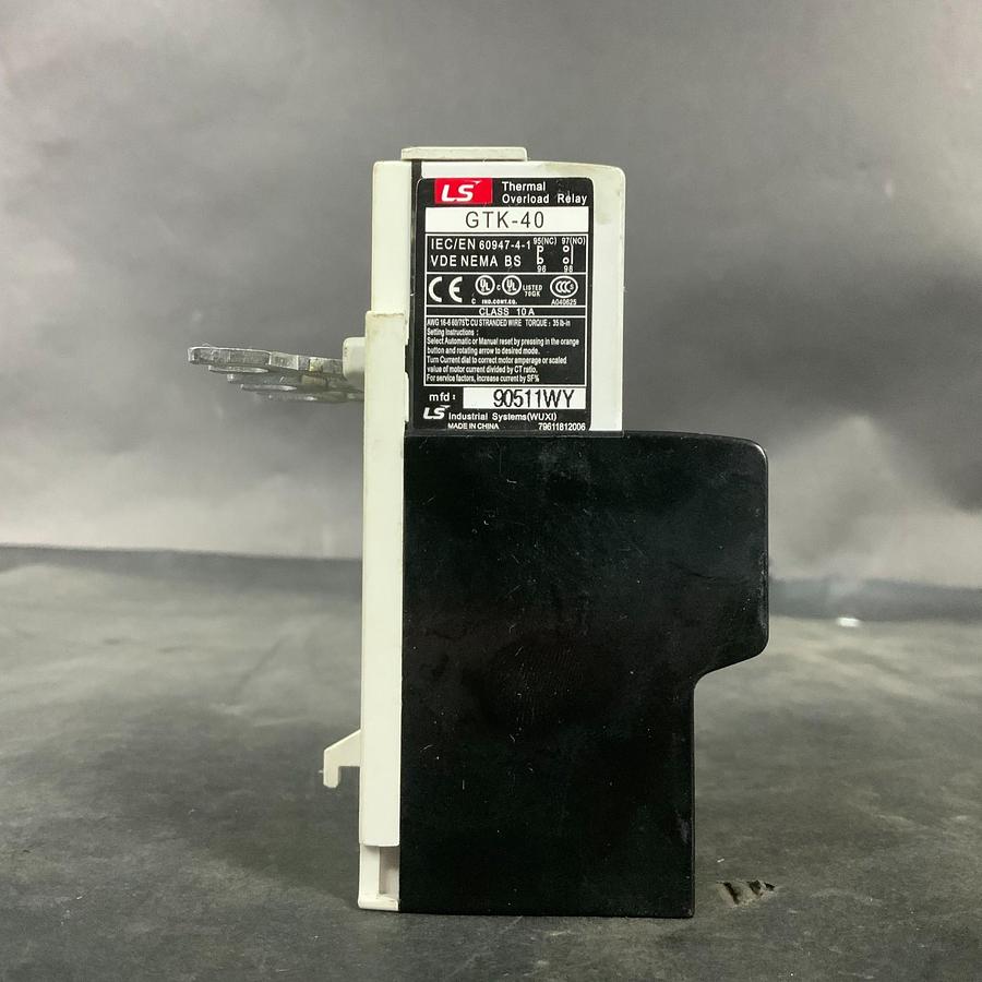 Used LS ELECTRIC GTK-40 24-36 THERMAL OVERLOAD RELAY ($30 OBO)