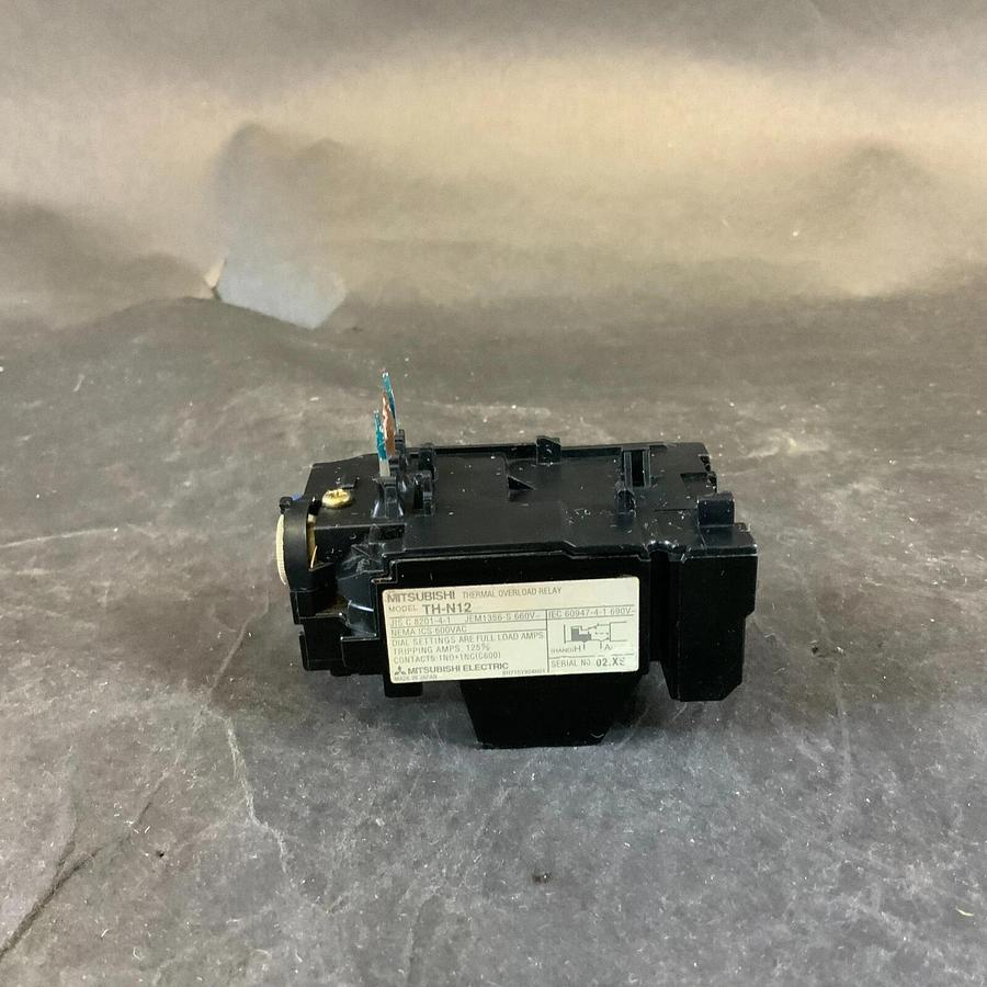 Used MITSUBISHI TH-N12 2-3A OVERLOAD RELAY ($10 OBO)