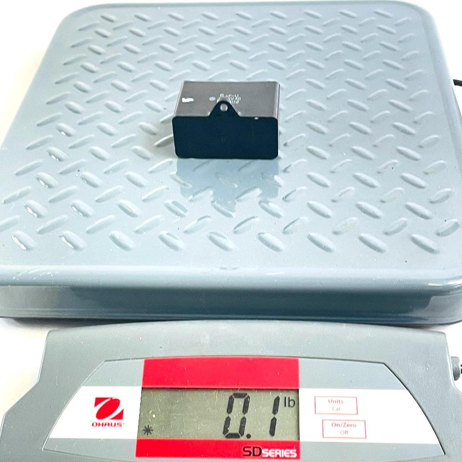 Used SHIZUKI A3D02 MOTOR RUN CAPACITOR 6UF 400VAC 6 MFD QUICK CONNECT SPADE TERMINALS