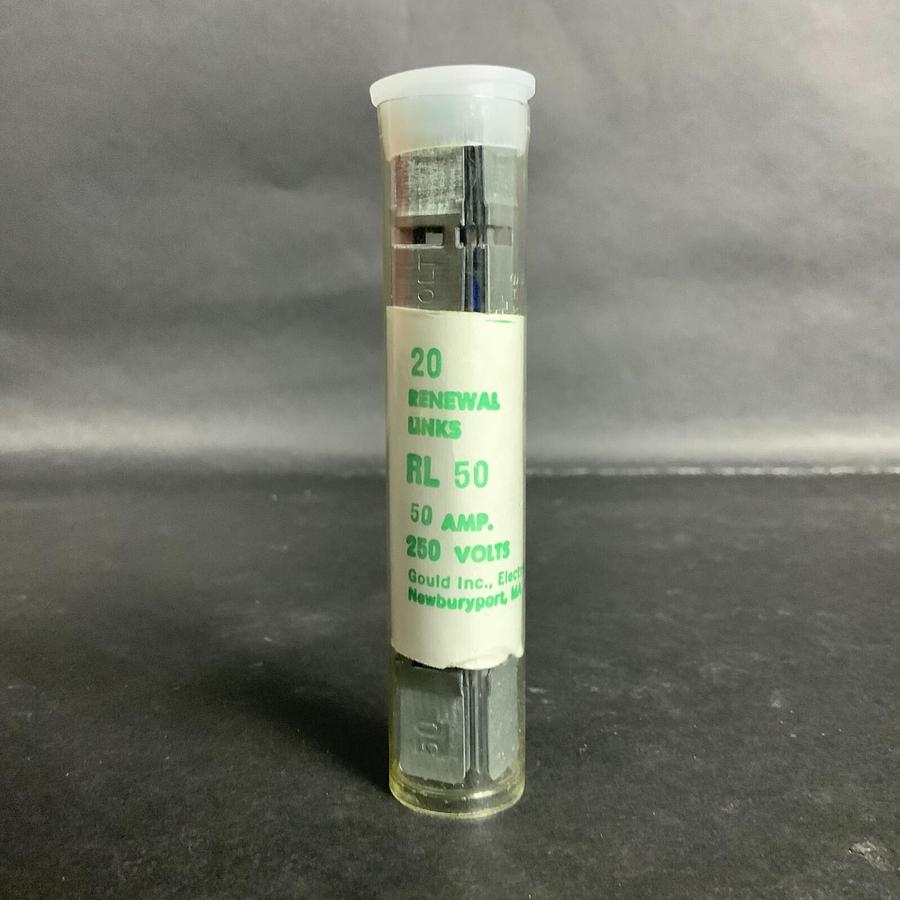 FERRAZ SHAWMUT RL50 RENEWAL FUSE LINKS - PACK OF 20 ($15 OBO)
