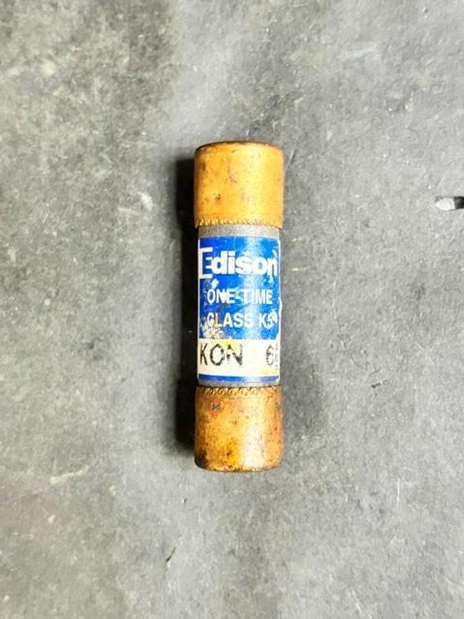 Used EDISON KON-6 FUSE