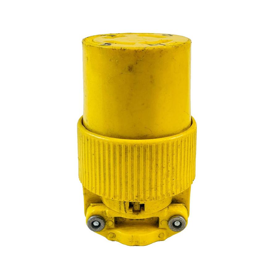 Used PASS & SEYMOUR 29W74 TWIST LOCK FEMALE CONNECTOR 30A 125/250V
