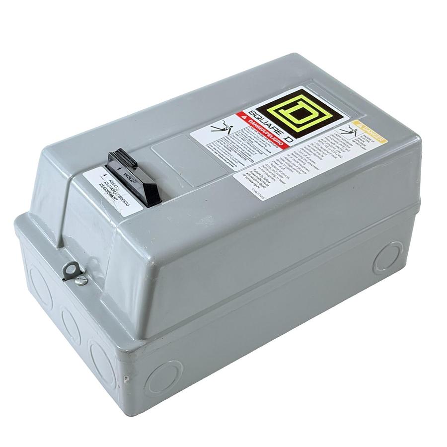 SQUARE D 8536SCG3V08H30S NEMA MOTOR STARTER SIZE 1 27A 10HP 208V COIL NEW