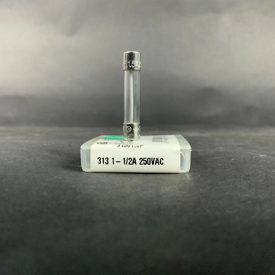 LITTELFUSE 313-1-1/2A-250VAC FUSE - SET OF 5 ($5 OBO)